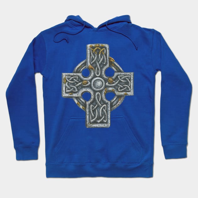 Celtic Cross Hoodie by OfficeDude